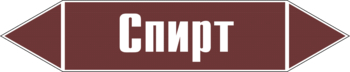 Маркировка трубопровода "спирт" (пленка, 507х105 мм) - Маркировка трубопроводов - Маркировки трубопроводов "ЖИДКОСТЬ" - ohrana.inoy.org